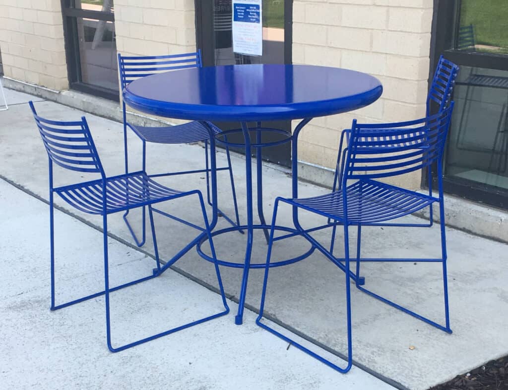 Café Table with Terrace Chairs
