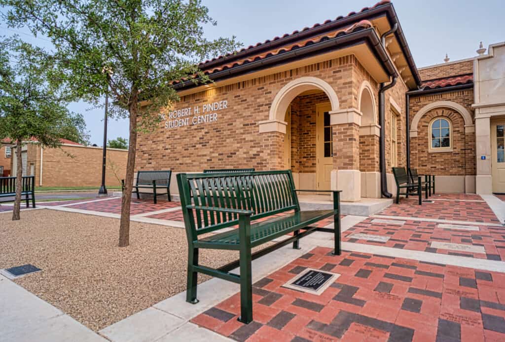 Livingston Bench at Texas Tech University - Lubbock, TX